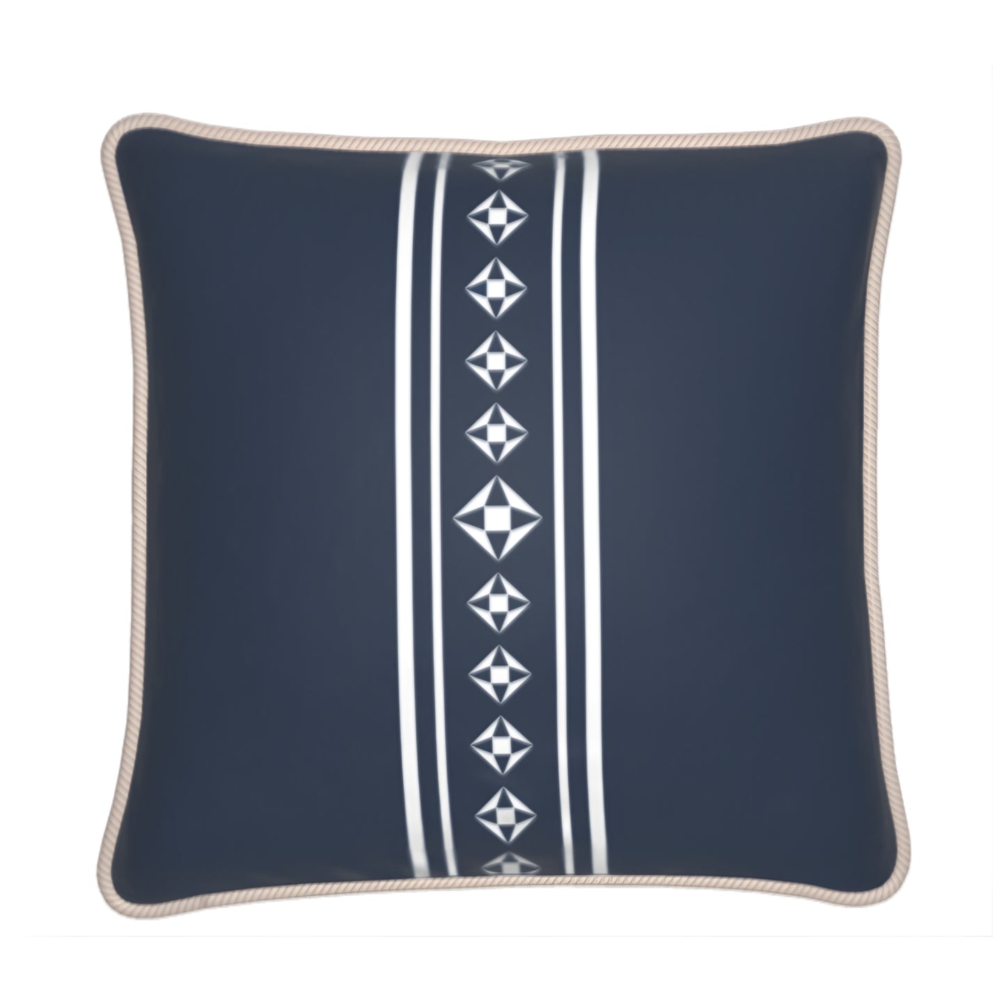 Milano Linea Cushion (Silk & Linen)