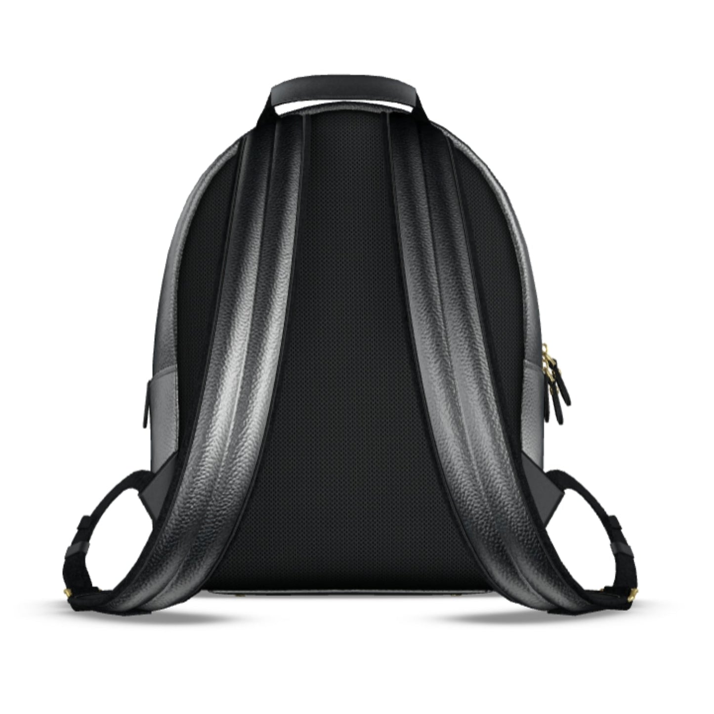 Nappa Leather Backpack - Black & Grey Monogram