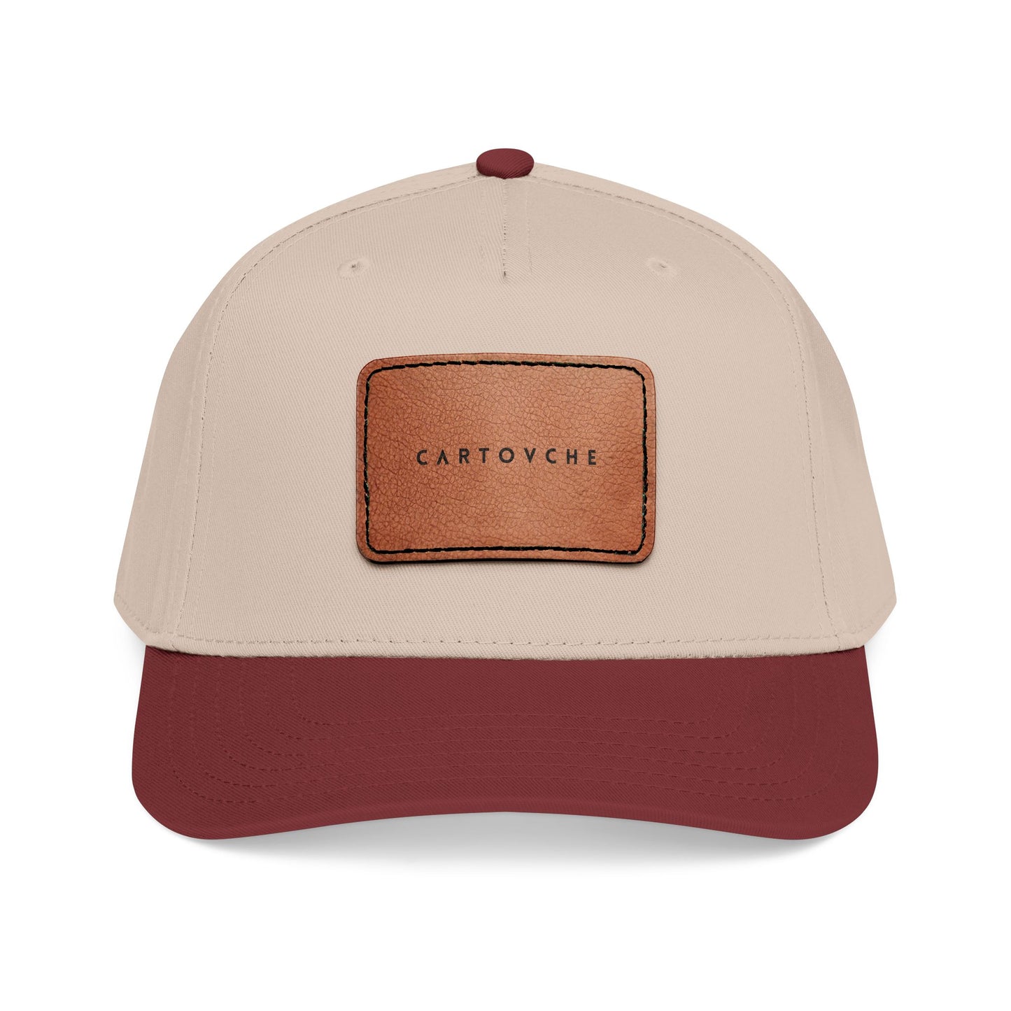 Leather Patch Baseball Cap
