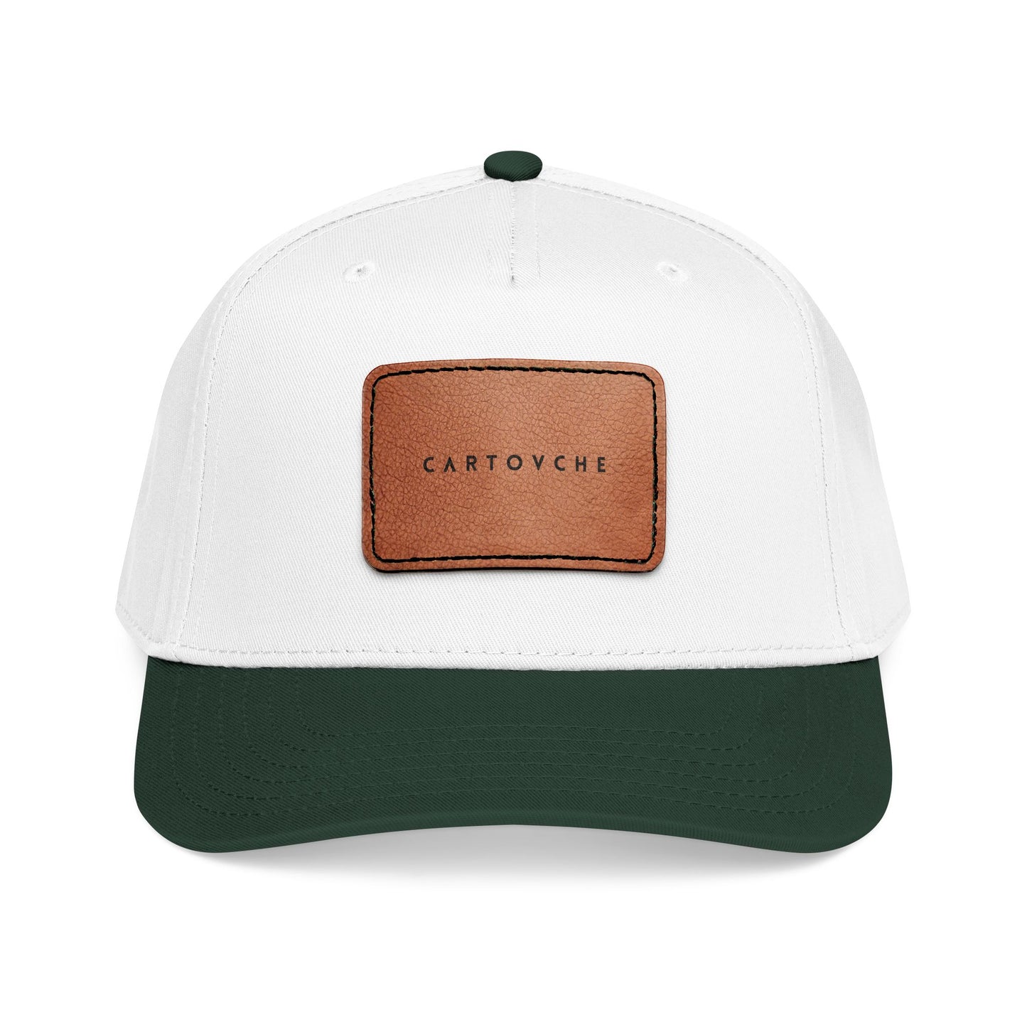 Leather Patch Baseball Cap