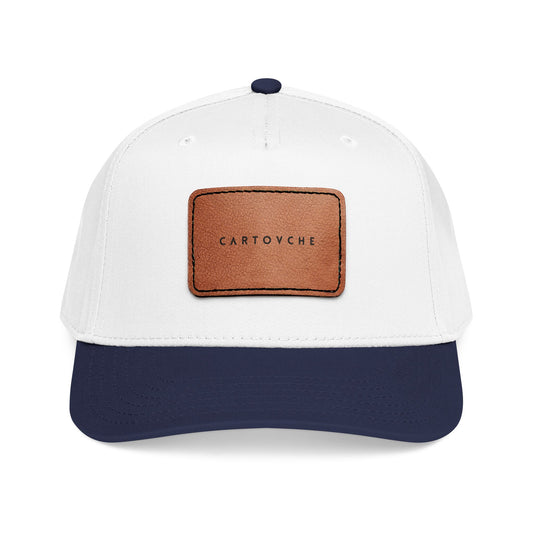 Leather Patch Baseball Cap