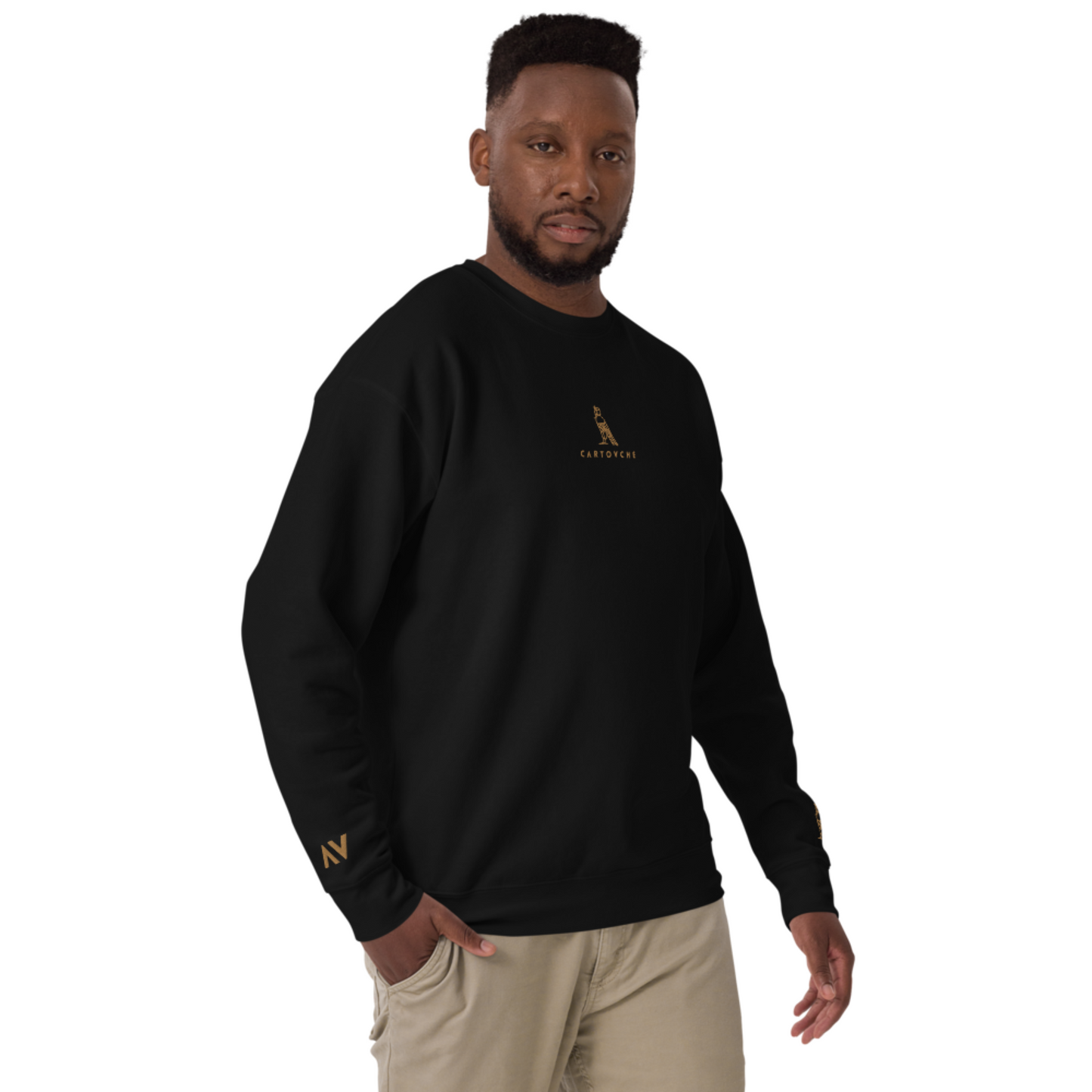 Men's Embroidered Cotton Sweatshirt
