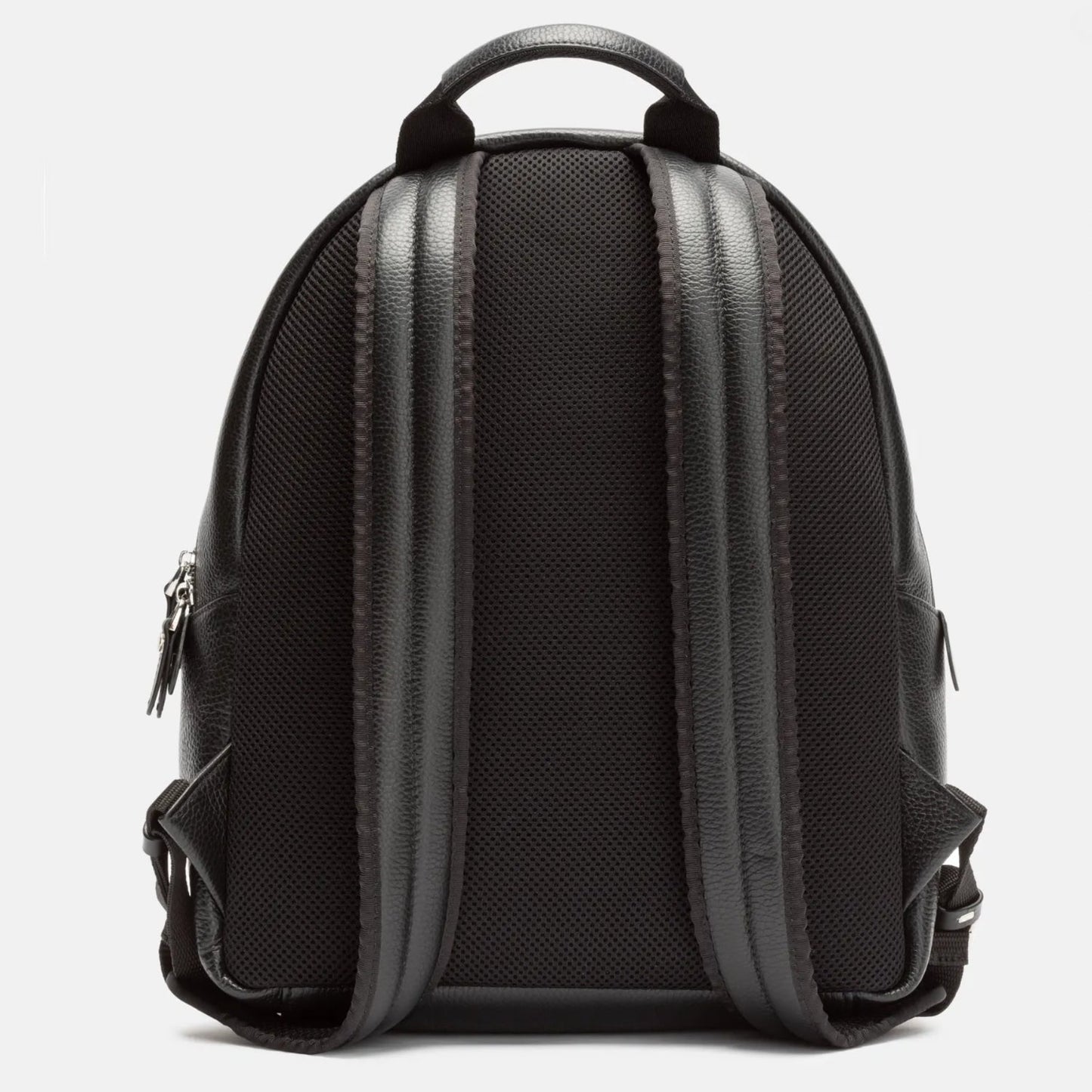 Nappa Leather Backpack - Black & Grey Monogram
