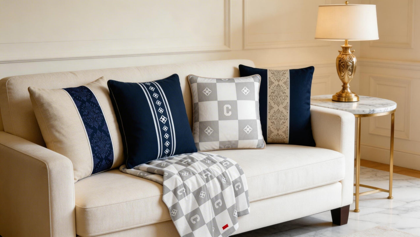 Milano Centro Panel Cushion - Avorio (Cotton-Linen)