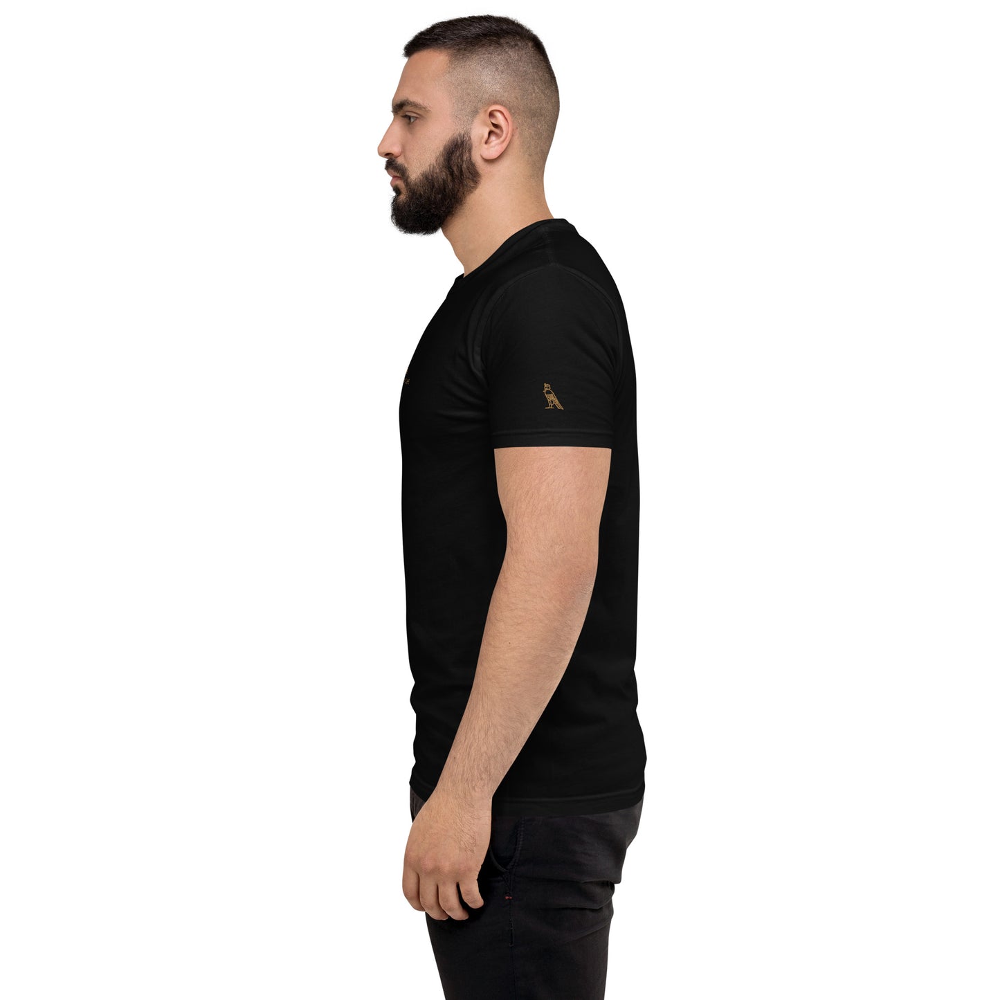 Men's Embroidered 100% Ring-Spun Cotton T-shirt