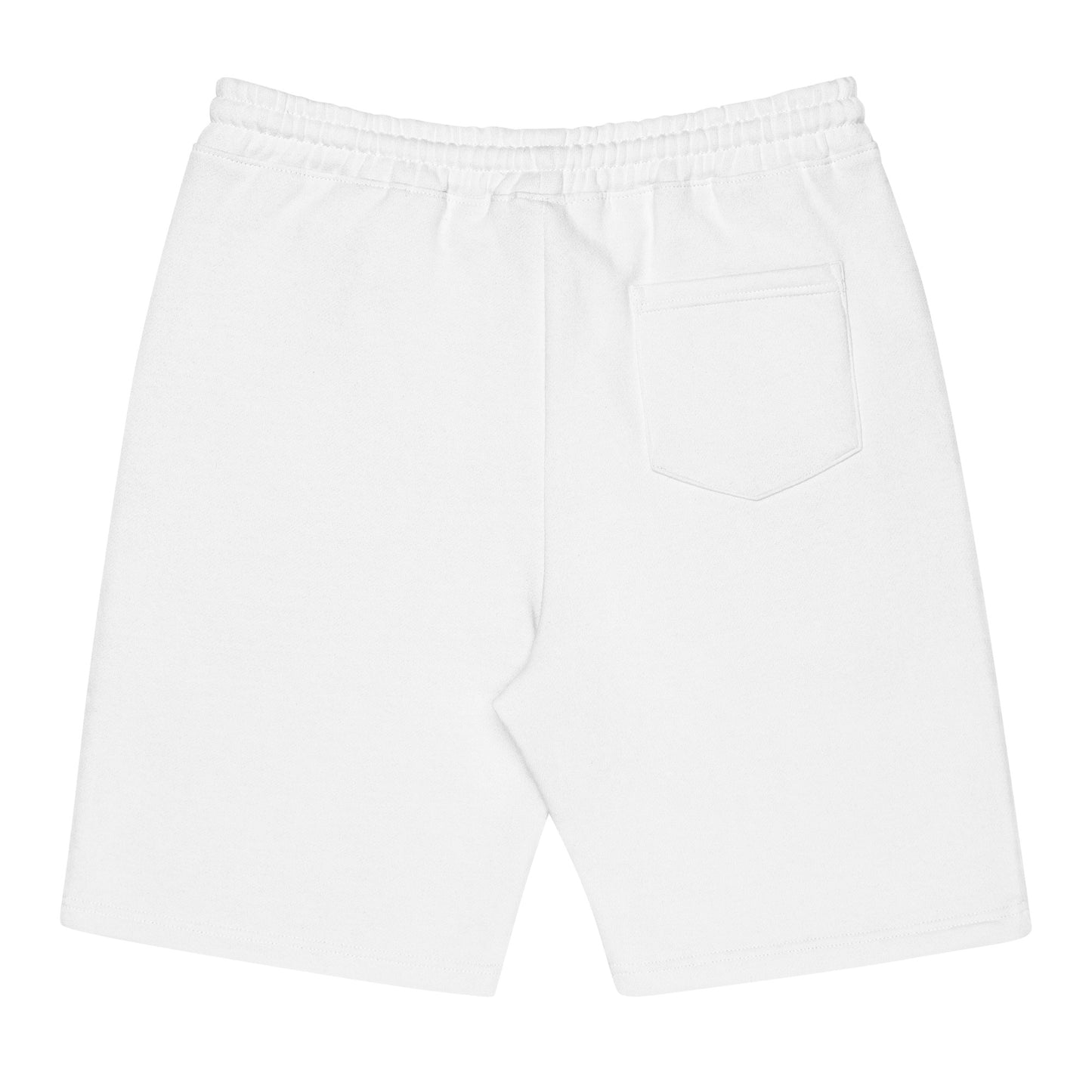 Men's Embroidered Cotton Fleece Shorts (Red Label)