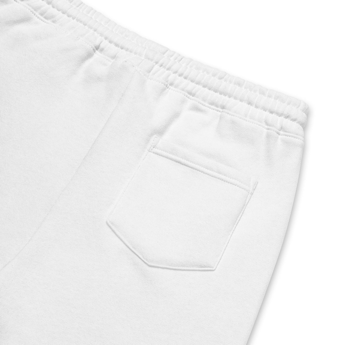 Men's Embroidered Cotton Fleece Shorts (Red Label)