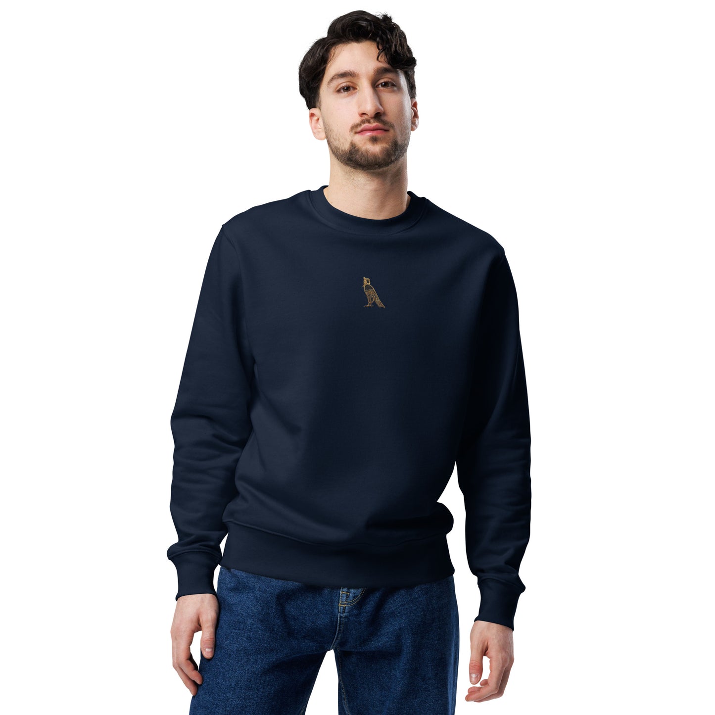 Unisex 100% Organic Ring-Spun Cotton Sweatshirt | Pharaoh Collection