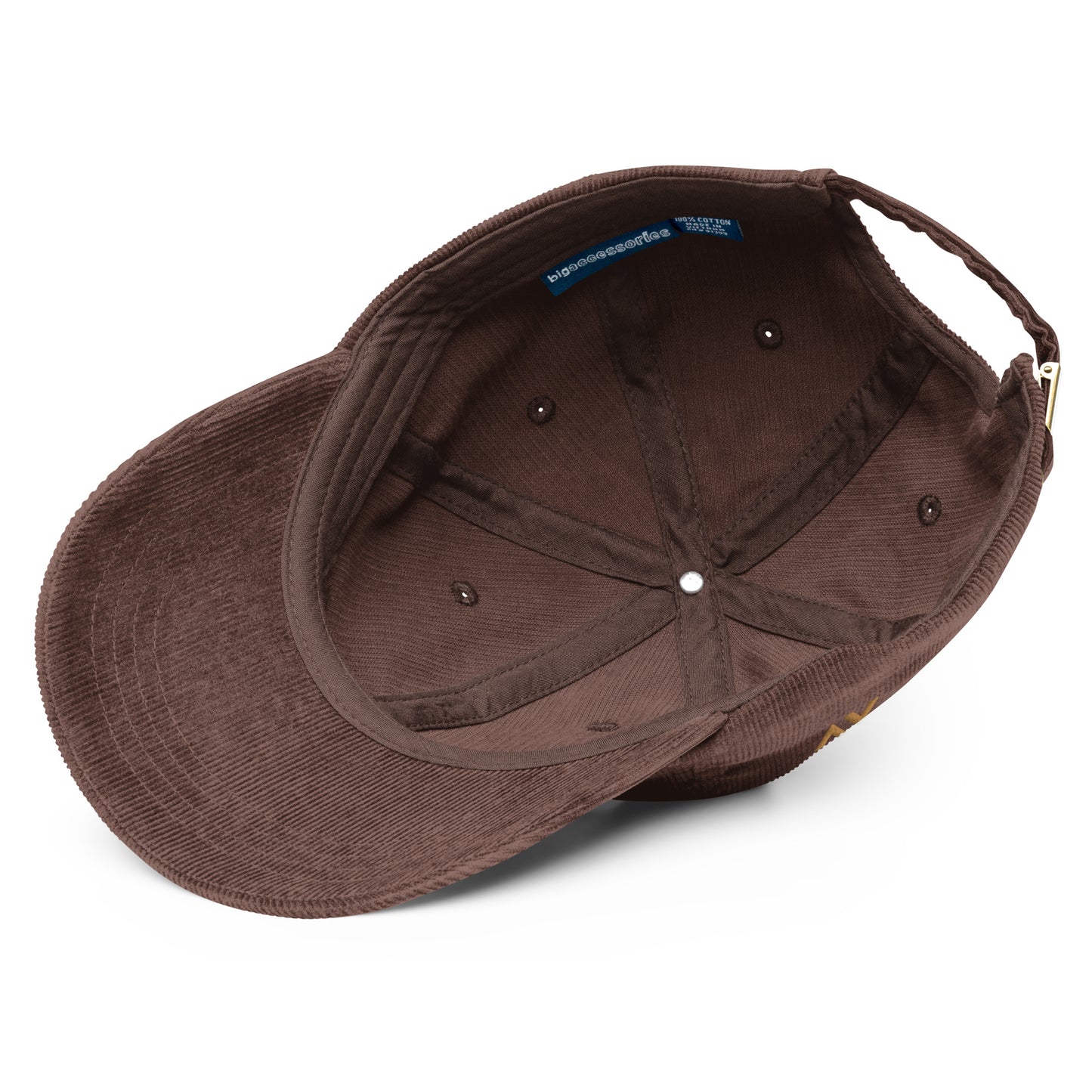 100% Cotton Vintage Corduroy Cap